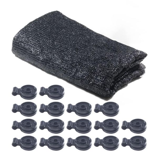 shade mesh patio outdoor garden shelter sunblock cloth pe cover with 16 clips greenhouse black for plants flowers uv resistant
shade mesh patio outdoor garden shelter sunblock cloth pe cover with 16 clips greenhouse black for plants flowers uv resistant