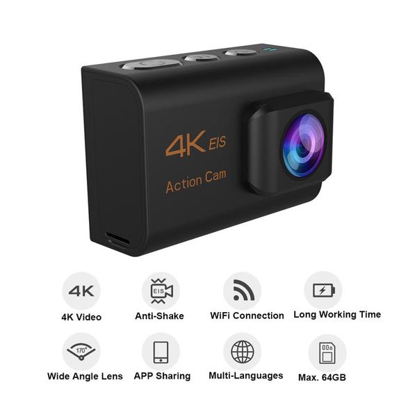 ultra hd wifi sports action mini 4k video camera 20mp 170° wide angle lens 30m waterproof anti-shake with rechargeable battery
ultra hd wifi sports action mini 4k video camera 20mp 170° wide angle lens 30m waterproof anti-shake with rechargeable battery