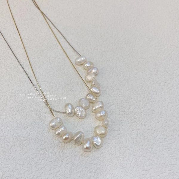 pendant necklaces japan korean style simple elegant freshwater pearl necklace for women ladies fashion wedding collares jewelry kolye gifts, Silver
pendant necklaces japan korean style simple elegant freshwater pearl necklace for women ladies fashion wedding collares jewelry kolye gifts, Silver