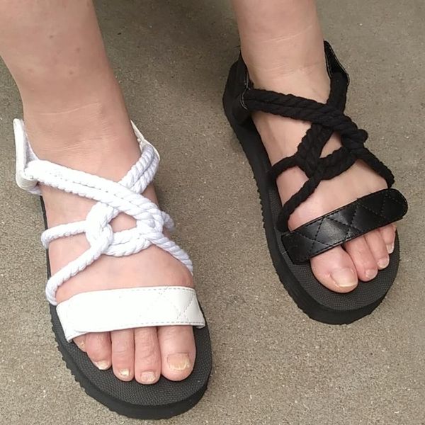sandals 2022 summer ladies fashion women's open-toed thick-soled outdoor vacation beach shoes, Black
sandals 2022 summer ladies fashion women's open-toed thick-soled outdoor vacation beach shoes, Black