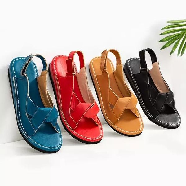 female spring summer cross-border large plus size 43 platform rome women sandals wedge heel red black sandals
female spring summer cross-border large plus size 43 platform rome women sandals wedge heel red black sandals