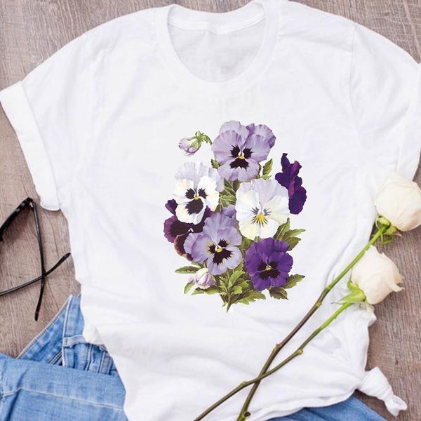 women graphic ladies aesthetic fashion floral flower clothes lady tees print clothing female t shirt womens t-shirt, White
women graphic ladies aesthetic fashion floral flower clothes lady tees print clothing female t shirt womens t-shirt, White
