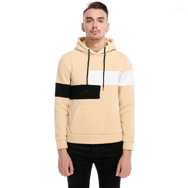 autumn pullover patchwork hoodies sweatshirt men's hooded long-sleeved fashion jacket coats europe size xxl1, Black
autumn pullover patchwork hoodies sweatshirt men's hooded long-sleeved fashion jacket coats europe size xxl1, Black