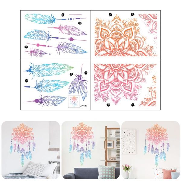 wall stickers feathers decals pvc waterproof adhesive decor for living room bedroom home
wall stickers feathers decals pvc waterproof adhesive decor for living room bedroom home