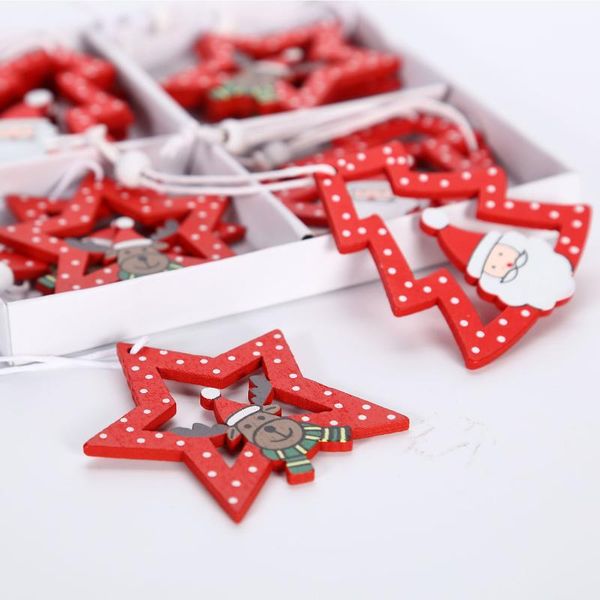 gift wrap 24pcs christmas five-pointed star natural wooden pendants xmas tree ornaments home hanging decor decorations for
gift wrap 24pcs christmas five-pointed star natural wooden pendants xmas tree ornaments home hanging decor decorations for