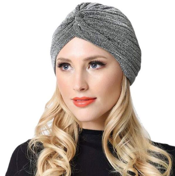 bling gold silk headband for women knot twist turban cap warm stretch knitted headscarf indian hat muslim headpiece bandanas, Blue;gray
bling gold silk headband for women knot twist turban cap warm stretch knitted headscarf indian hat muslim headpiece bandanas, Blue;gray