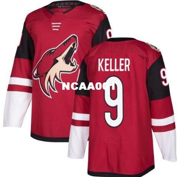 real 001 real full embroidery #9 2018 new 001s arizona coyotes 9 clayton keller hockey jersey or custom any name or number jersey, Black
real 001 real full embroidery #9 2018 new 001s arizona coyotes 9 clayton keller hockey jersey or custom any name or number jersey, Black