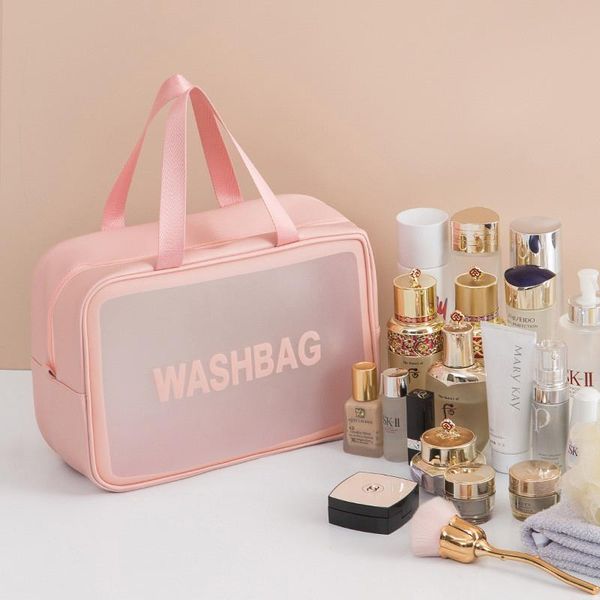 cosmetic bags & cases travel bag women zipper make up transparent makeup case organizer
cosmetic bags & cases travel bag women zipper make up transparent makeup case organizer