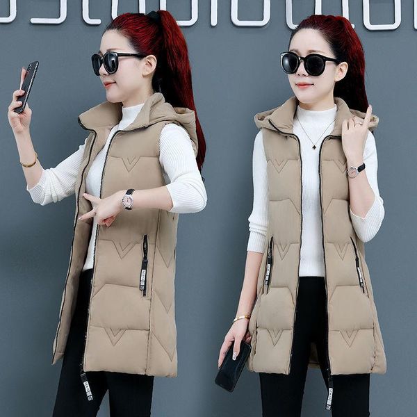 women's vests autumn winter 2022 women vest down cotton waistcoat plus size 4xl medium length slim padded coat woman clothing x12, Black;white
women's vests autumn winter 2022 women vest down cotton waistcoat plus size 4xl medium length slim padded coat woman clothing x12, Black;white