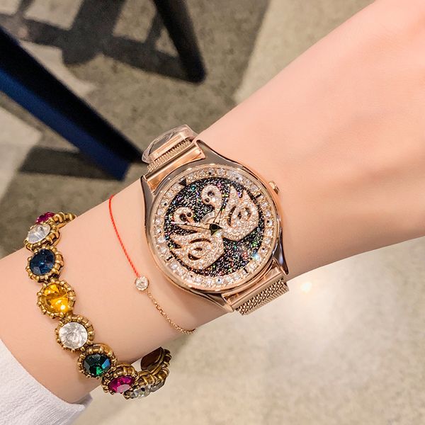 dacr new net red same star sky watch female student fashion trend korean quartz simple, Slivery;brown
dacr new net red same star sky watch female student fashion trend korean quartz simple, Slivery;brown