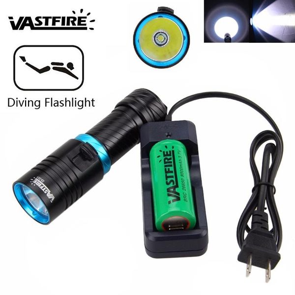 flashlights torches vastfire black underwater 100m 1000 lm t6 led dimming diving torch light with 26650 rechargeable battery+charger
flashlights torches vastfire black underwater 100m 1000 lm t6 led dimming diving torch light with 26650 rechargeable battery+charger