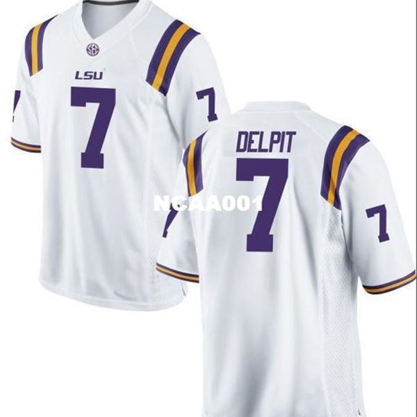 2019 new player yellow 001 lsu tigers grant delpit #7 real full embroidery college jersey size s-4xl or custom any name or number jersey, Black
2019 new player yellow 001 lsu tigers grant delpit #7 real full embroidery college jersey size s-4xl or custom any name or number jersey, Black