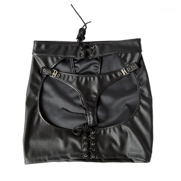 skirts s- women black pvc faux leather bandage mini skirt & g-string night field stage show costume
skirts s- women black pvc faux leather bandage mini skirt & g-string night field stage show costume