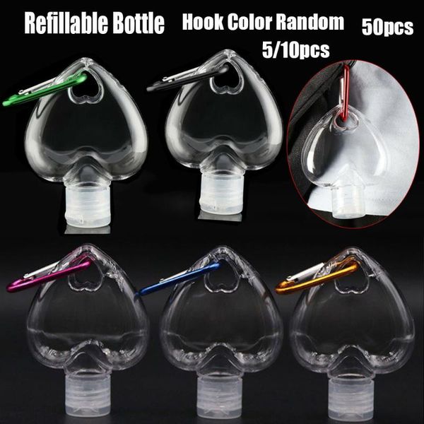storage bottles & jars 5/10pcs 50ml portable heart shape empty refillable bottle with key ring travel transparent plastic hand sanitizer
storage bottles & jars 5/10pcs 50ml portable heart shape empty refillable bottle with key ring travel transparent plastic hand sanitizer