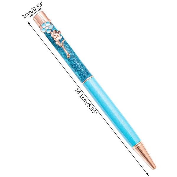 ballpoint pens w3jd liquid quicksand pen with flower decoration metal oil stationery, Blue;orange
ballpoint pens w3jd liquid quicksand pen with flower decoration metal oil stationery, Blue;orange