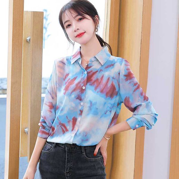 woman feminina women's vintage blouse fashion clothes 2021 spring autumn chiffon printed shirts female d0187, White
woman feminina women's vintage blouse fashion clothes 2021 spring autumn chiffon printed shirts female d0187, White