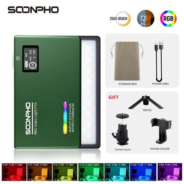 flash heads soonpho p10 rgb 2500k-8500k mini metal full color led video light fill lamp built-in battery for phone camera shooting
flash heads soonpho p10 rgb 2500k-8500k mini metal full color led video light fill lamp built-in battery for phone camera shooting