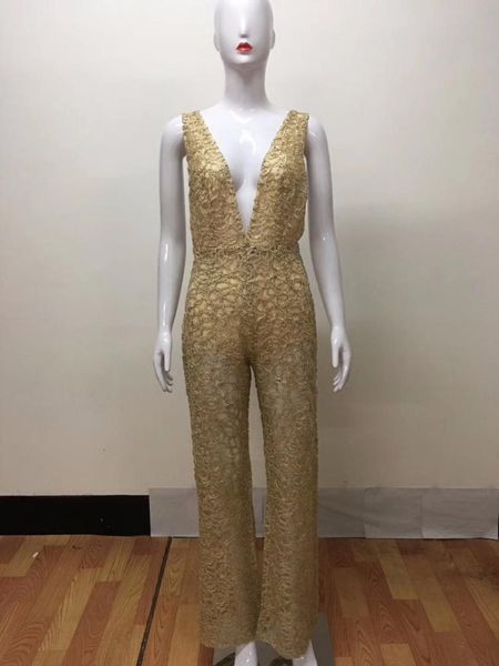 women's jumpsuits & rompers 2021 spring gold fashion elegant jumpsuit romper transparent mesh sleeveless long playsuit women deep v nec, Black;white
women's jumpsuits & rompers 2021 spring gold fashion elegant jumpsuit romper transparent mesh sleeveless long playsuit women deep v nec, Black;white
