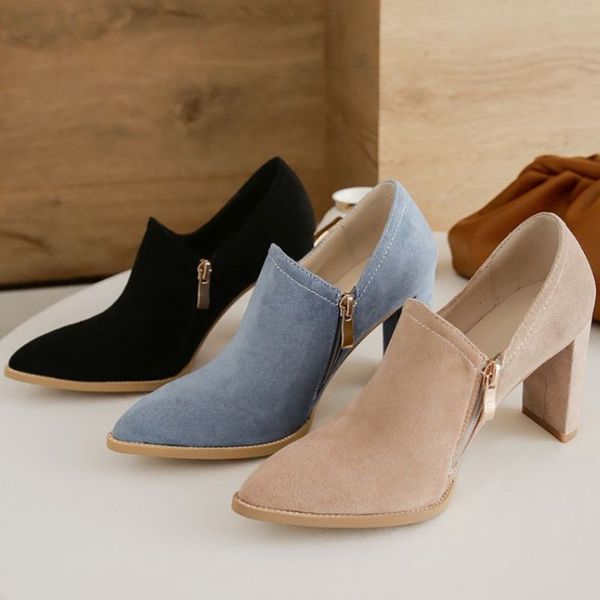 size 32-42 women office ladies pumps party classics shoes woman zipper retro pointed toe pumps footwear, Black
size 32-42 women office ladies pumps party classics shoes woman zipper retro pointed toe pumps footwear, Black