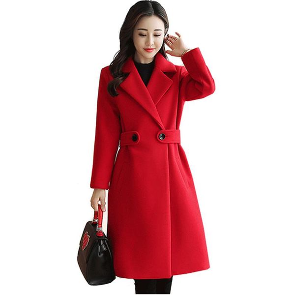 women's wool & blends fashion women jacket coat 2021 autumn winter slim elegant long overcoat casual female woolen plus size jackets 4x, Black
women's wool & blends fashion women jacket coat 2021 autumn winter slim elegant long overcoat casual female woolen plus size jackets 4x, Black