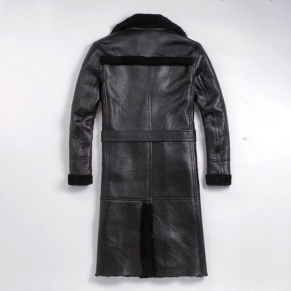 men's leather & faux men sheep shearing real fur natural wool coat for mens clothing 2021 winter jacket jaqueta de couro s-n-5, Black
men's leather & faux men sheep shearing real fur natural wool coat for mens clothing 2021 winter jacket jaqueta de couro s-n-5, Black