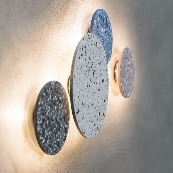 wall lamp nordic color terrazzo modern simple circular led light home stay restaurant bedroom bedside aisle decorative
wall lamp nordic color terrazzo modern simple circular led light home stay restaurant bedroom bedside aisle decorative