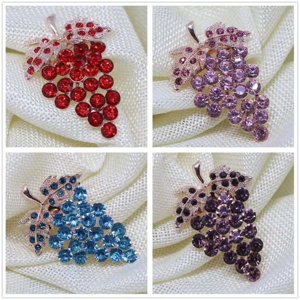 pins, brooches fashion multicolor crystal fruit grape brooch pins for women rhinestone exquisite rose gold-color jewelry k, Gray
pins, brooches fashion multicolor crystal fruit grape brooch pins for women rhinestone exquisite rose gold-color jewelry k, Gray