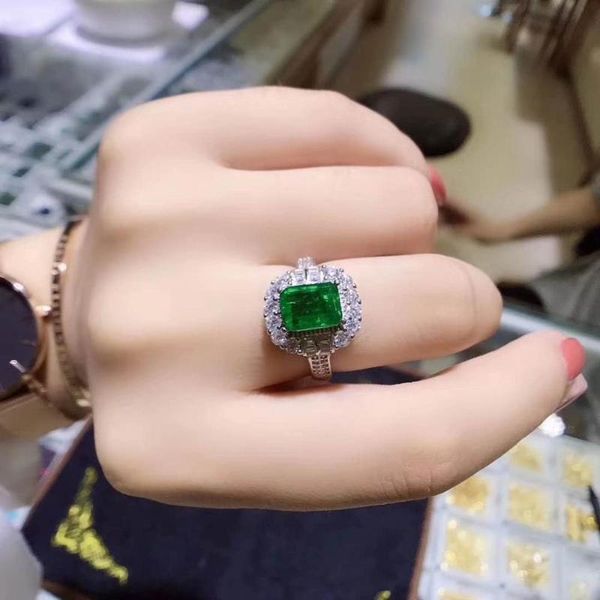 cluster rings anniversary ring natural and real emerald 925 sterling silver fine jewelry for men or women, Golden;silver
cluster rings anniversary ring natural and real emerald 925 sterling silver fine jewelry for men or women, Golden;silver