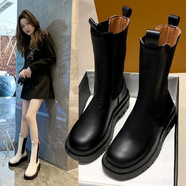 martin 2021 korean autumn and winter england net red fashion women's middle school boots, Black
martin 2021 korean autumn and winter england net red fashion women's middle school boots, Black