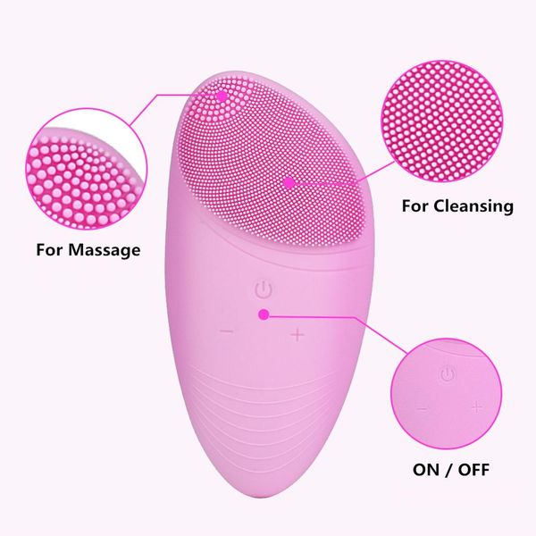 silicone face cleansing brush 5 modes portable electric sonic vibration massage face scrubber usb deep face pore cleanser brush
silicone face cleansing brush 5 modes portable electric sonic vibration massage face scrubber usb deep face pore cleanser brush