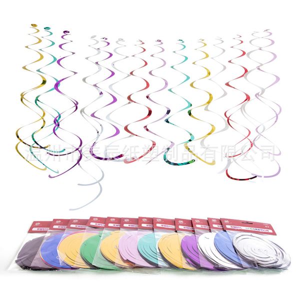 pvc spiral pendant graduation season summer wedding window party spiral decoration
pvc spiral pendant graduation season summer wedding window party spiral decoration