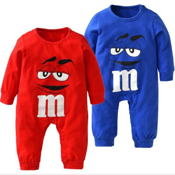 new 2021 spring romper cartoon long sleeve baby bodysuit tifp, Blue