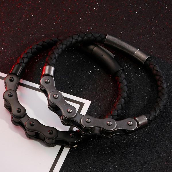 tennis never fade frosted stainless steel bike chain bracelet men bicycle motorcycle mens leather bracelets jewelry ghost rider, Golden;silver
tennis never fade frosted stainless steel bike chain bracelet men bicycle motorcycle mens leather bracelets jewelry ghost rider, Golden;silver