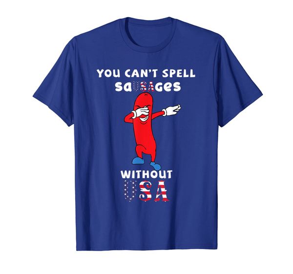 You Can't Spell SaUSAge Without USA Dabbing Sausage July 4th T-Shirt, Mainly pictures
You Can't Spell SaUSAge Without USA Dabbing Sausage July 4th T-Shirt, Mainly pictures