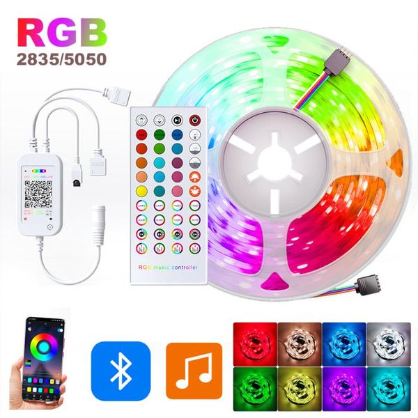 strips bluetooth led strip dc12v lights 2835 rgb diode ribbon tape phone app control backlight power adapter set for room
strips bluetooth led strip dc12v lights 2835 rgb diode ribbon tape phone app control backlight power adapter set for room