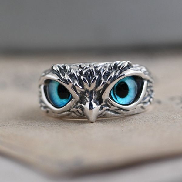 2021 new pure s925 sier men and women retro fashion jewelry simple design owl ring nqo3, Silver
2021 new pure s925 sier men and women retro fashion jewelry simple design owl ring nqo3, Silver