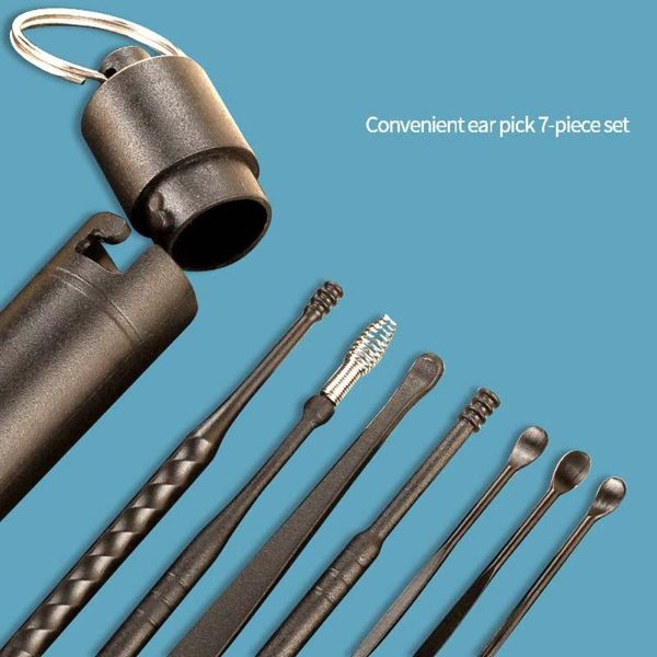 electric nose & ear trimmers 7pcs minifit wax removal tool stainless steel earpick dual-end remover curette pick cleaner spoon with storage
electric nose & ear trimmers 7pcs minifit wax removal tool stainless steel earpick dual-end remover curette pick cleaner spoon with storage