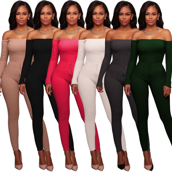 2021 new solid color off the shoulder long sleeves drawstring slim knitting women jumpsuit autumn selling rompers bodysuit xi11, Gray
2021 new solid color off the shoulder long sleeves drawstring slim knitting women jumpsuit autumn selling rompers bodysuit xi11, Gray