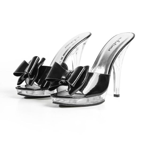 slippers shoes woman 2021 high heel 13cm sandals transparent crystal open toe leisure pumps, Black
slippers shoes woman 2021 high heel 13cm sandals transparent crystal open toe leisure pumps, Black