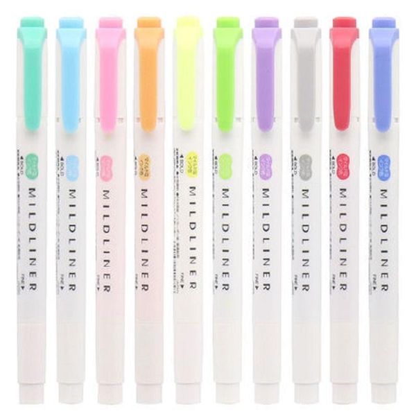 highlighters japan zebrawkt7 highlighter mildliner series double-headed marker10 colors/lot, Black;red
highlighters japan zebrawkt7 highlighter mildliner series double-headed marker10 colors/lot, Black;red