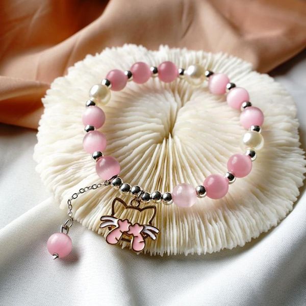 charm bracelets opal pearl elastic rope bracelet female cute cat ins niche design #yxs16 wholesale, Golden;silver
charm bracelets opal pearl elastic rope bracelet female cute cat ins niche design #yxs16 wholesale, Golden;silver
