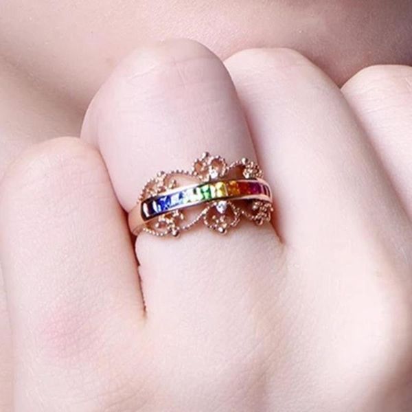 wedding rings ring romantic crystal zircon ladies creative european and american fashion for women jewelry gifts, Slivery;golden 
wedding rings ring romantic crystal zircon ladies creative european and american fashion for women jewelry gifts, Slivery;golden
