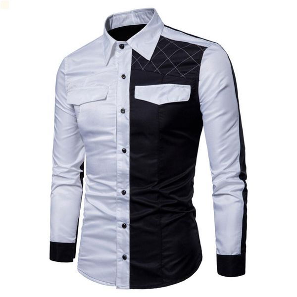 long sleeves shirts fashion tshirt homme new t shirts mens clothes originality t-shirt luxurys mens polo shirt for men 2021 bv281, White;black
long sleeves shirts fashion tshirt homme new t shirts mens clothes originality t-shirt luxurys mens polo shirt for men 2021 bv281, White;black