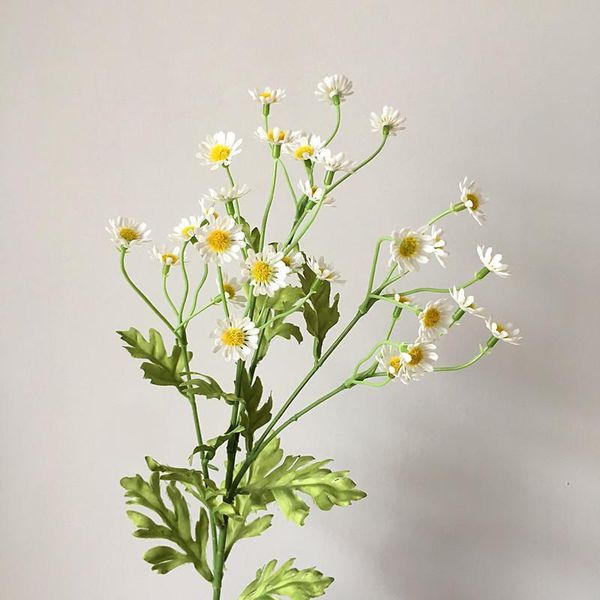 30 heads chamomile simulation flowers idyllic style 53cm household decorative wedding party polychromatic flower arrangement
30 heads chamomile simulation flowers idyllic style 53cm household decorative wedding party polychromatic flower arrangement