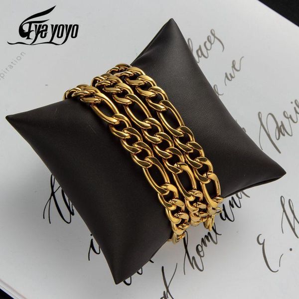 chains 3/5/7mm width silver gold figaro chain necklace mens fashion jewelry on hand stainless steel curb accessories
chains 3/5/7mm width silver gold figaro chain necklace mens fashion jewelry on hand stainless steel curb accessories