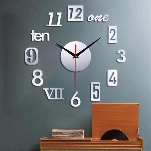 wall clocks creative acrylic minimalist clock modern diy 3d decorative mirror surface sticker home office decor
wall clocks creative acrylic minimalist clock modern diy 3d decorative mirror surface sticker home office decor