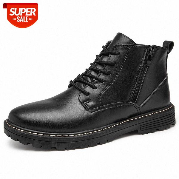 autumn winter leather men boots comfortable lace up motorcycle boots high-british casual shoes work shoes men size 44 #u05n
autumn winter leather men boots comfortable lace up motorcycle boots high-british casual shoes work shoes men size 44 #u05n