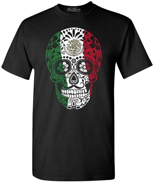 men's t-shirts summer men t-shirt shop4ever mexican flag day of the dead skull graphic clothing cotton s-3xl, White;black
men's t-shirts summer men t-shirt shop4ever mexican flag day of the dead skull graphic clothing cotton s-3xl, White;black