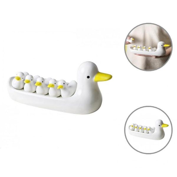 chopsticks clear texture 1 set cute dishwasher-safe rest rack lovely duck shape for birthday
chopsticks clear texture 1 set cute dishwasher-safe rest rack lovely duck shape for birthday