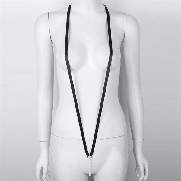 micro bikini 2019 sling string beading pearl lotion buttocks girl beach swimwear women one piece swimsuit women monokini, Black
micro bikini 2019 sling string beading pearl lotion buttocks girl beach swimwear women one piece swimsuit women monokini, Black